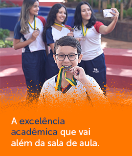 a excelência acadêmica que vai além da sala de aula